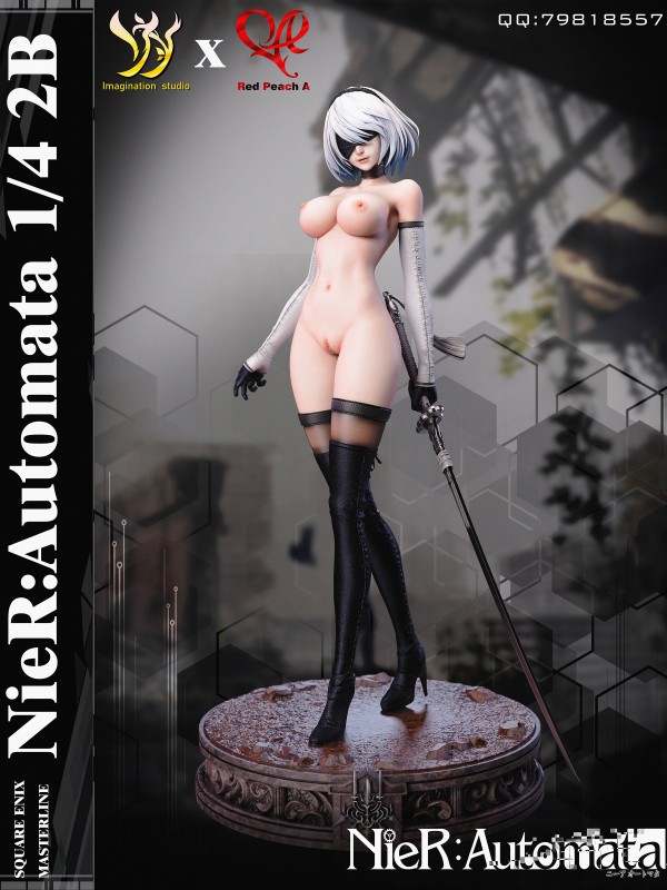 Imagination studio X Red Peach A NieR:Automata 2B Hot Sexy 1/4 Statue